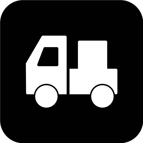 Icono Transporte Vector Ilustración — Archivo Imágenes Vectoriales