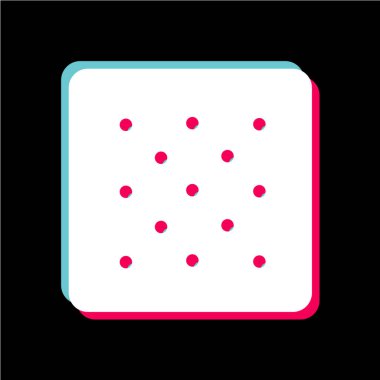  Gıda ve içecek Web ikonu vektör illüstrasyonu