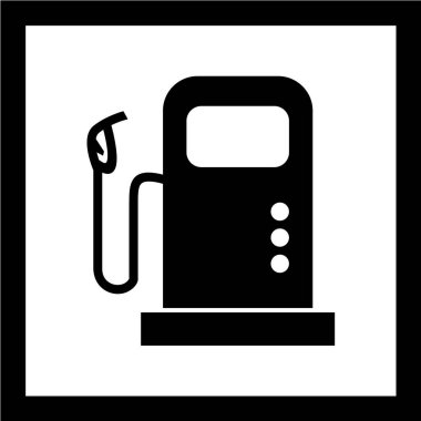 gaz tabancası çizimi, basit simge