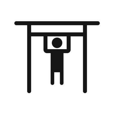 Beyaz arkaplanda spor konsepti vektör illüstrasyonu 