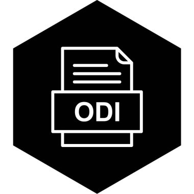 dosya biçimi simgesi, vektör illüstrasyonu