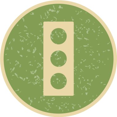 Yol simgesi, vektör illüstrasyonu