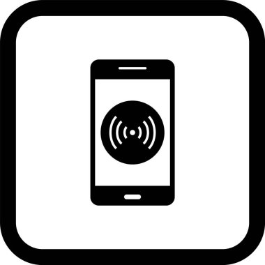 Hareketli Mobil Uygulama Simgesi Moda Biçimli İzole Arkaplan