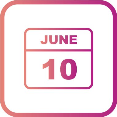 Takvim simgesi tasarımı, vektör illüstrasyonu