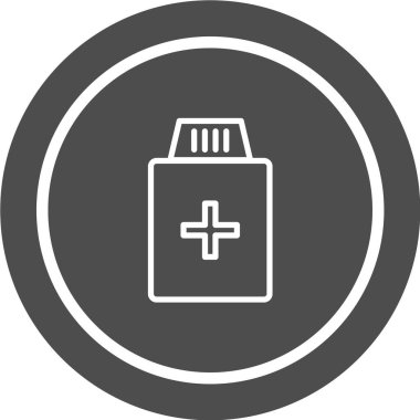 tıbbi simge vektör illüstrasyonu