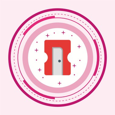 minimalist vektör illüstrasyonu, uygulama simgesi