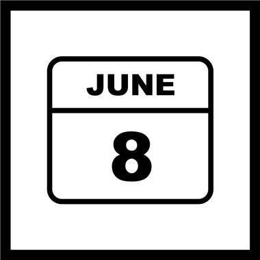 Takvim simgesi tasarımı, vektör illüstrasyonu