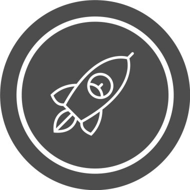 roket simgesi, düz tasarım en iyi raster sembolü