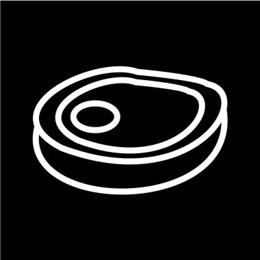  Gıda ve içecek Web ikonu vektör illüstrasyonu