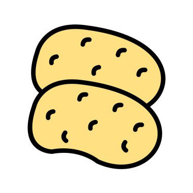  Gıda ve içecek Web ikonu vektör illüstrasyonu