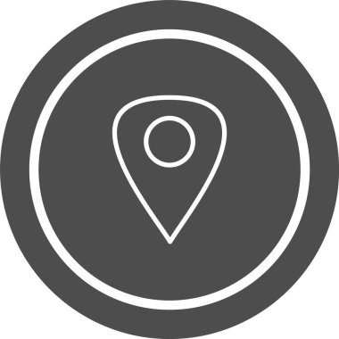 Yer Tutucu Simgesi Moda Biçimli İzole Arkaplan