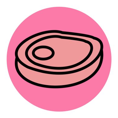 Gıda Web ikonu vektör illüstrasyonu 