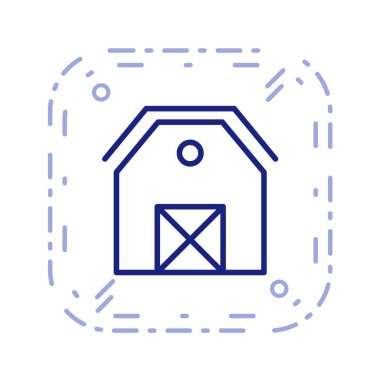 Emlak simgesi vektör illüstrasyonu