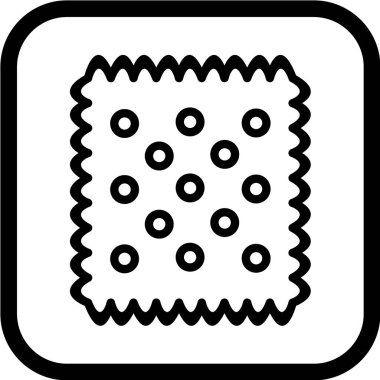 Gıda Web ikonu vektör illüstrasyonu 