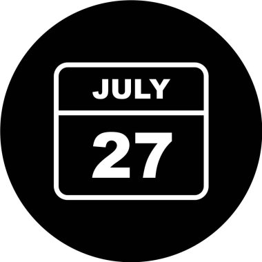 Takvim simgesi tasarımı, vektör illüstrasyonu