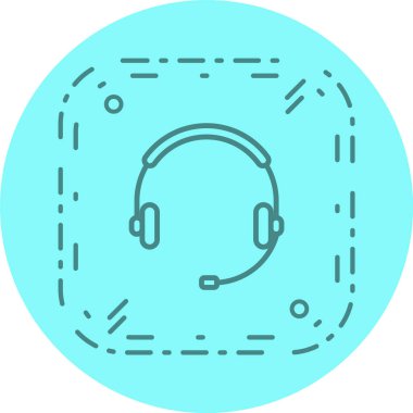 Telefon Hizmetleri Simgesi Moda Biçiminde İzole Arkaplan