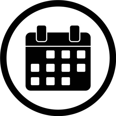 siyah ve beyaz vektör simgesi