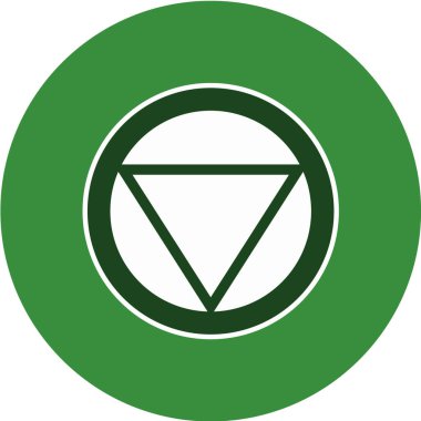 Yol simgesi, vektör illüstrasyonu