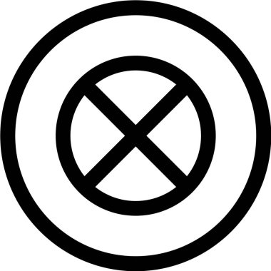 Yol simgesi, vektör illüstrasyonu