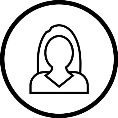 kullanıcı simgesi, vektör illüstrasyonu. düz tasarım biçimi