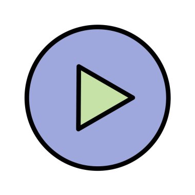 ok simgesi, vektör illüstrasyonu