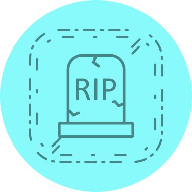 Grave Simgesi Tarzı İzole Arkaplan