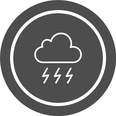 hava simgesi tasarımı, vektör illüstrasyon eps10 grafiği