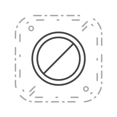 Yol simgesi, vektör illüstrasyonu