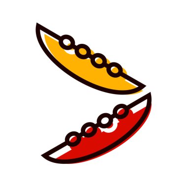 Gıda Web ikonu vektör illüstrasyonu 