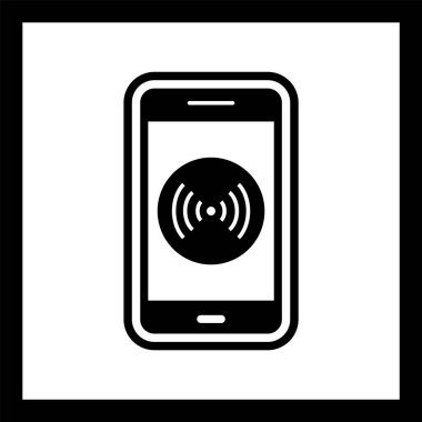 Hareketli Mobil Uygulama Simgesi Moda Biçimli İzole Arkaplan