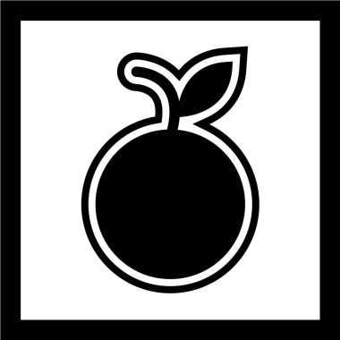 Gıda Web ikonu vektör illüstrasyonu 