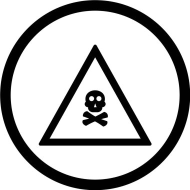 Yol simgesi, vektör illüstrasyonu