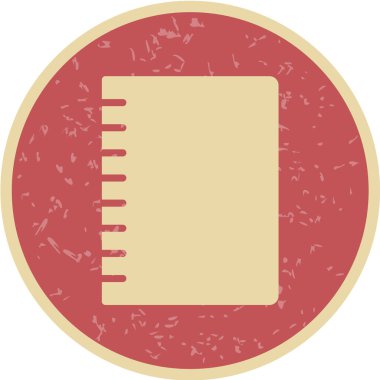 Boş kapaklı bir dizüstü bilgisayarın vektör çizimi