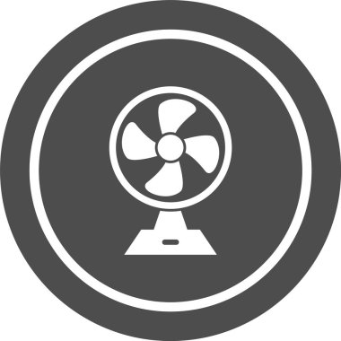 Moda Biçiminde Fan Simgesi Yükleniyor İzole Arkaplan