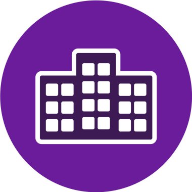 Emlak simgesi vektör illüstrasyonu 