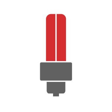 Moda Biçimli Enerji Koruyucu Simgesi İzole Arkaplan