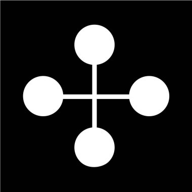 ağ bağlantısı kavramı. vektör illüstrasyonu