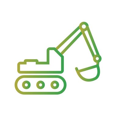 Kamyon simgesi beyaz arkaplanda izole edildi. ulaşım sembolü vektör çizimi. 