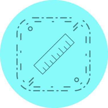 Simgeyi Moda Biçimli İzole Arkaplanda Ölçekle      