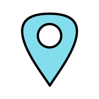 navigasyon iğnesi, vektör illüstrasyonu