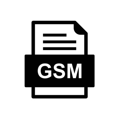 dosya biçimi simgesi vektörü