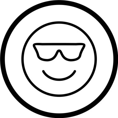 Emoji Simgesi Moda Biçiminde, vektör