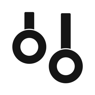 Beyaz arkaplanda spor konsepti vektör illüstrasyonu 