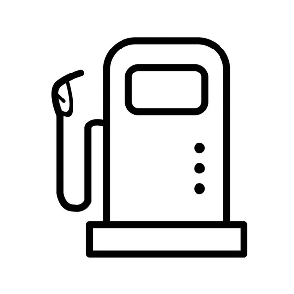Tankstelle Symbol Vektor Illustration — Stockvektor