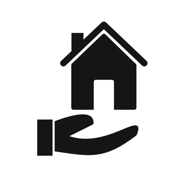 Immobilien Symbol Vektor Illustration — Stockvektor