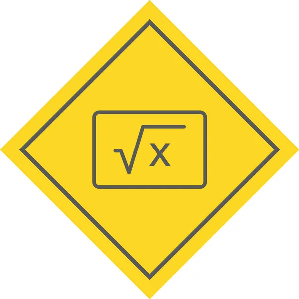 Verkehrszeichensymbol Vektorillustration — Stockvektor