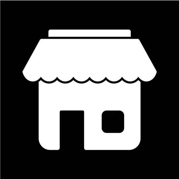 Shopsymbol Vektorillustration — Stockvektor