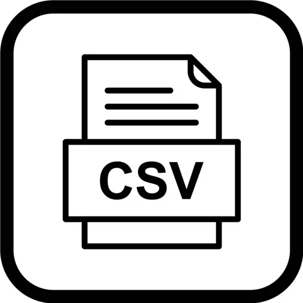 Icono Formato Símbolo Vector Ilustración — Archivo Imágenes Vectoriales