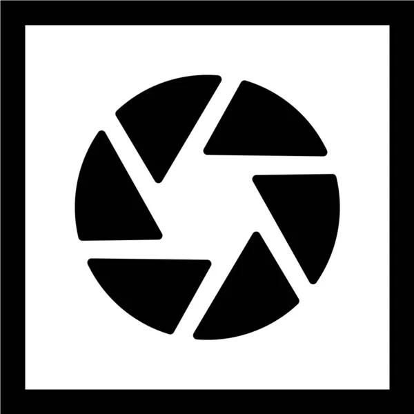 Fotokamera Vektor Symbol — Stockvektor