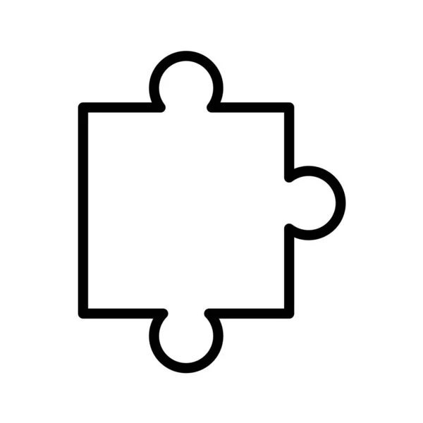 Puzzle Vektor Illustration — Stockvektor